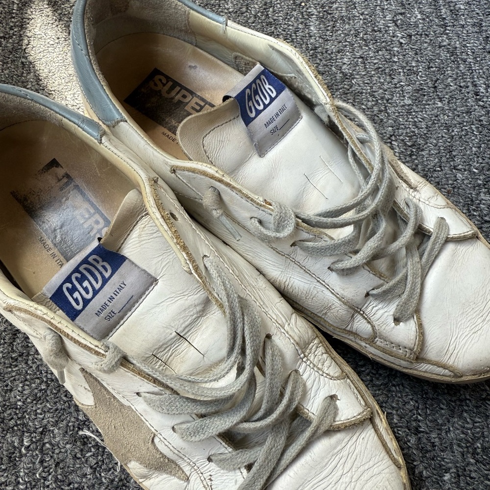 Golden Goose Superstar Mixed Leather Sneaker - Picture 6 of 8